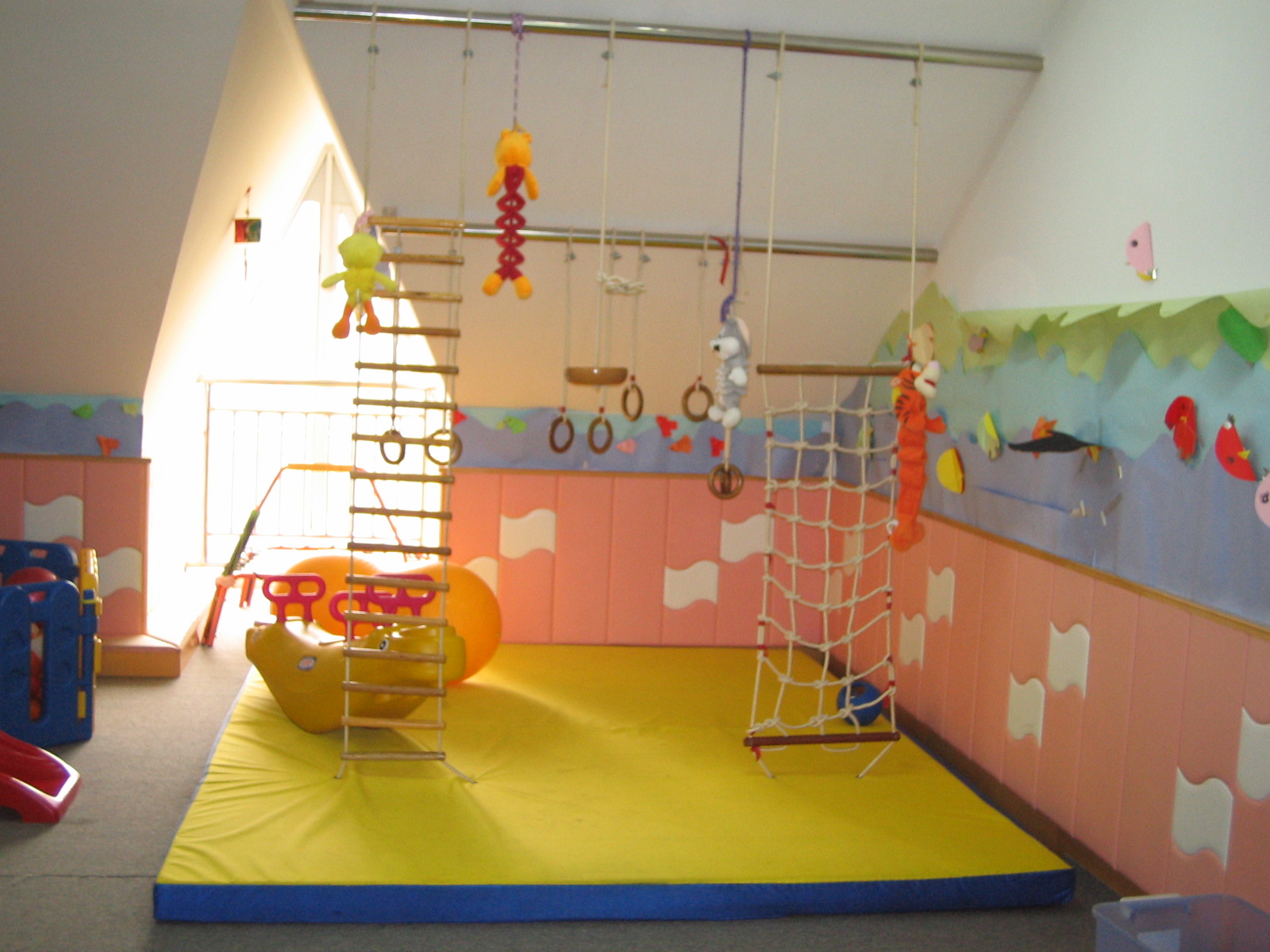 幼儿园游戏区